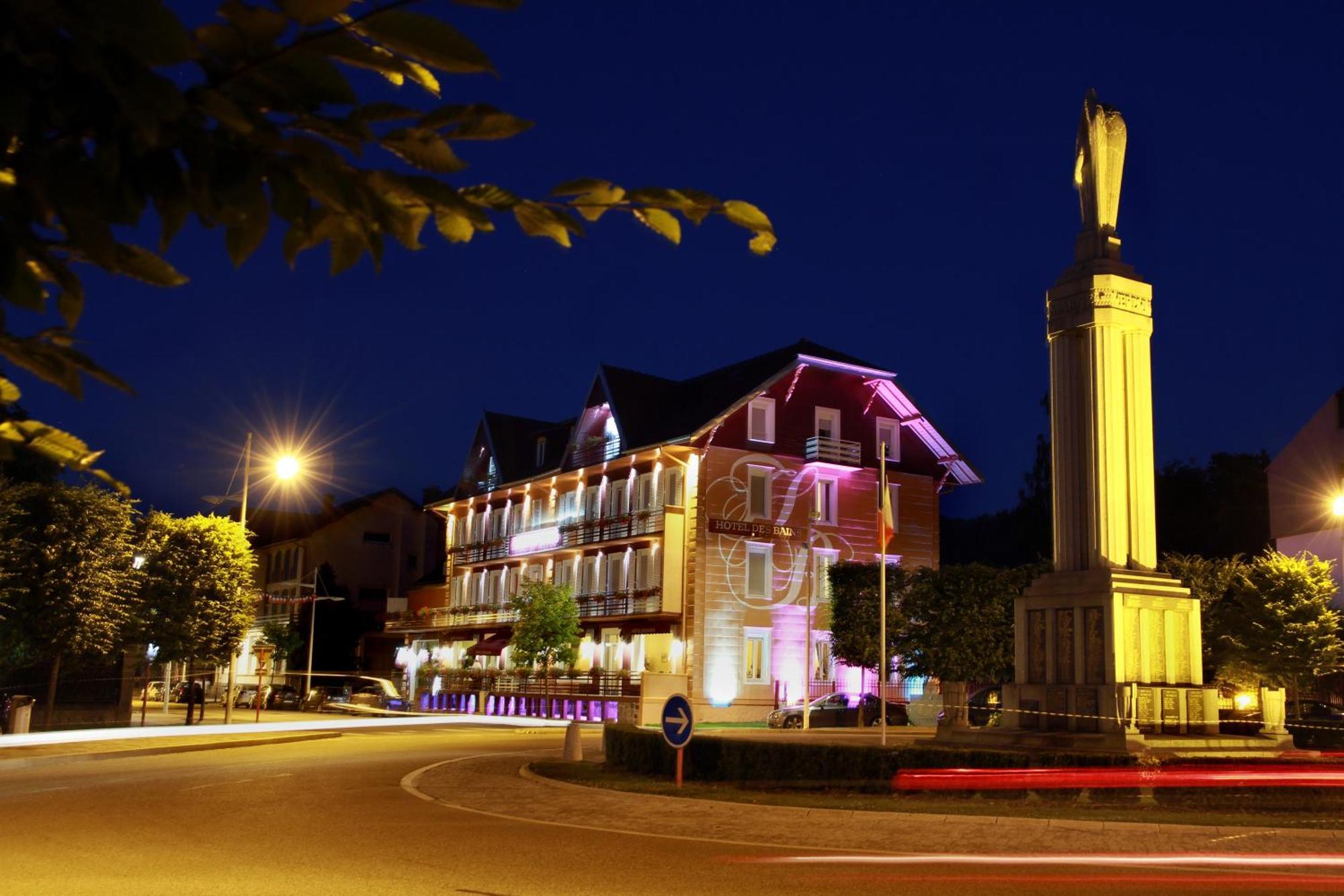 ג'רארדמר Logis Hotel Des Bains מראה חיצוני תמונה