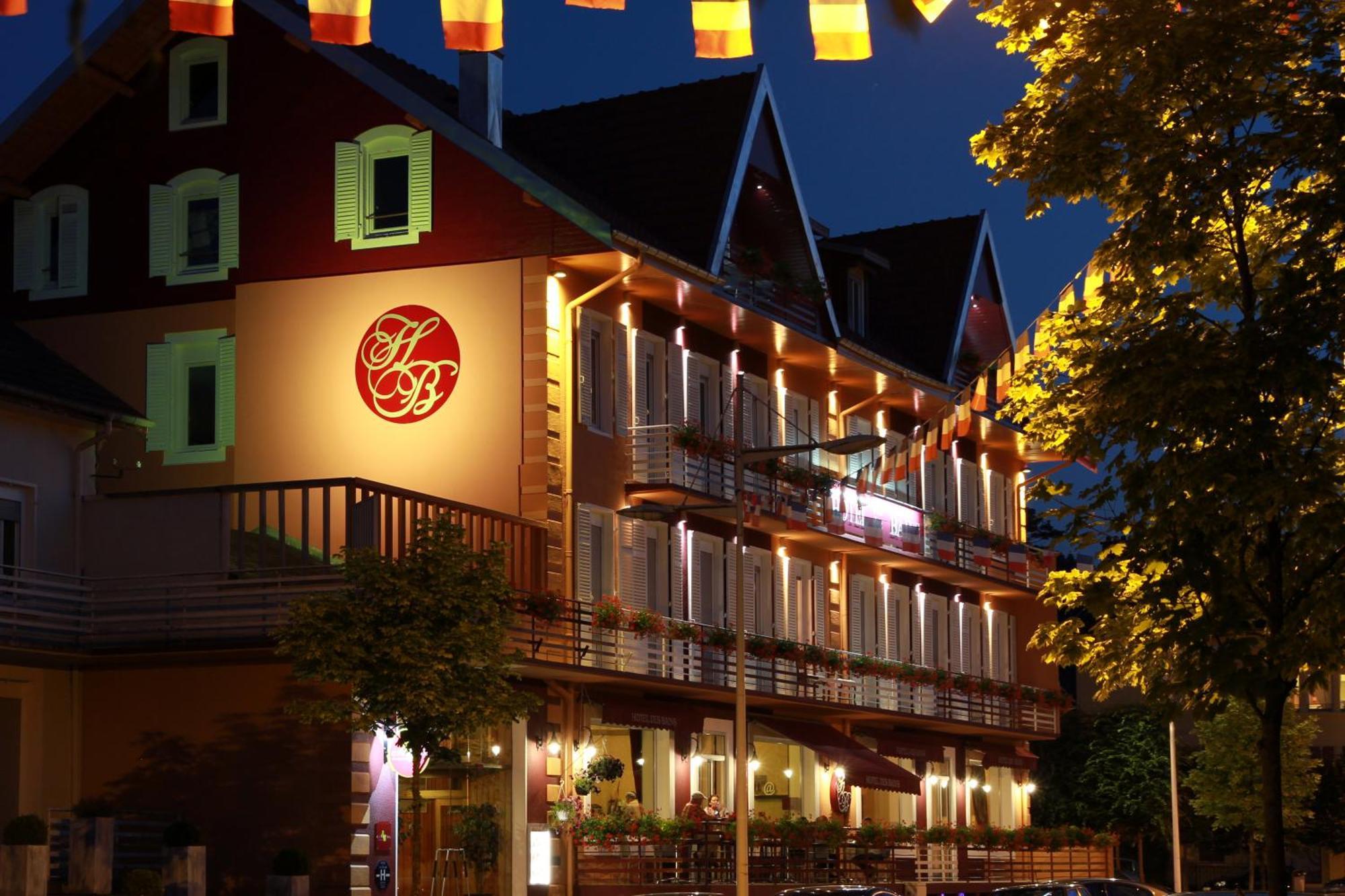 ג'רארדמר Logis Hotel Des Bains מראה חיצוני תמונה