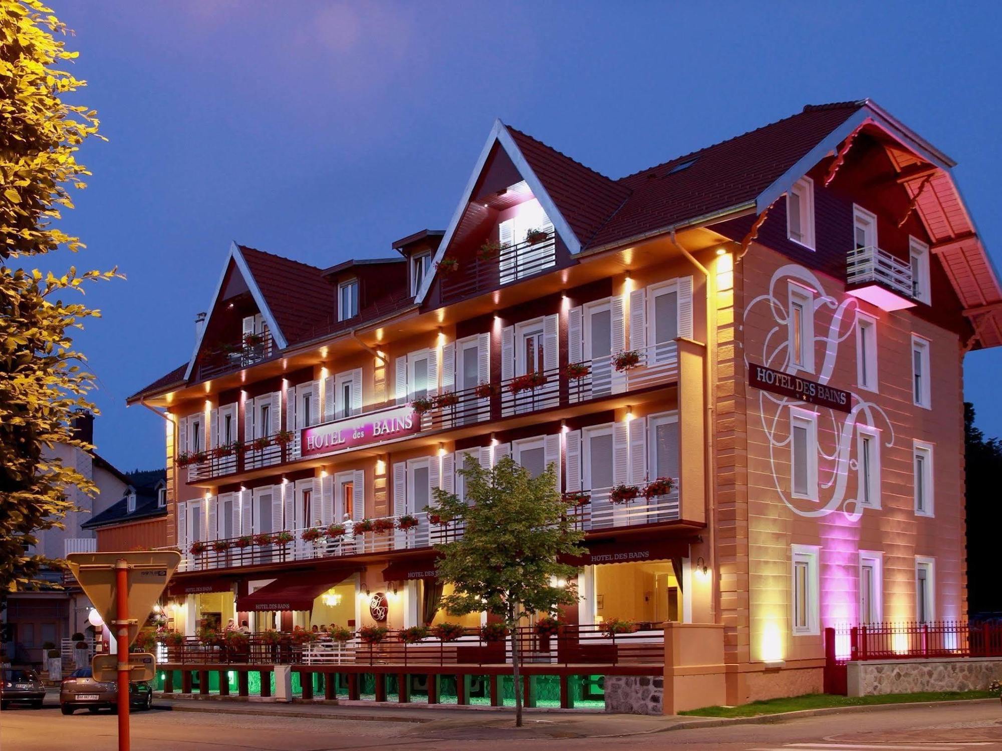 ג'רארדמר Logis Hotel Des Bains מראה חיצוני תמונה