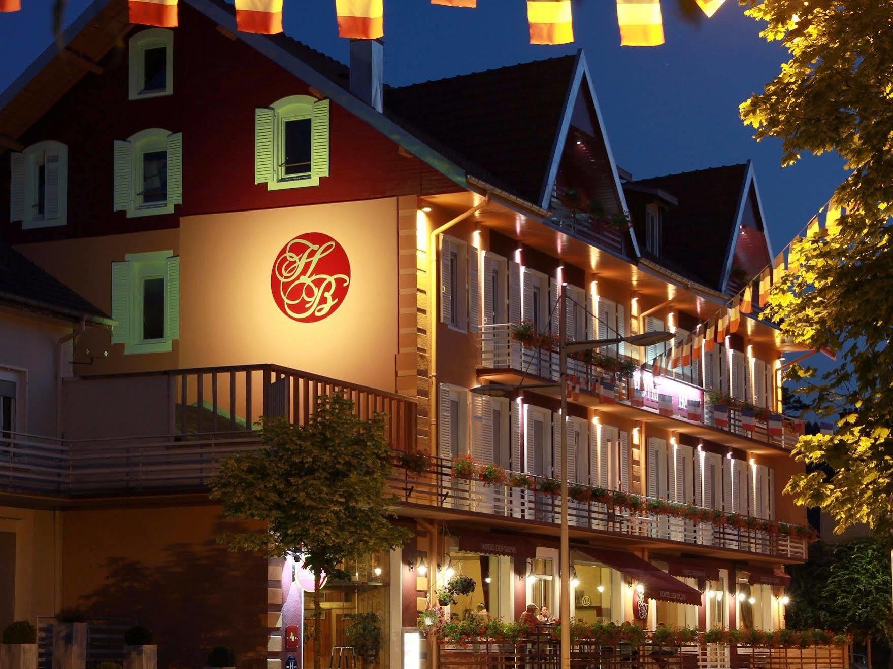 ג'רארדמר Logis Hotel Des Bains מראה חיצוני תמונה